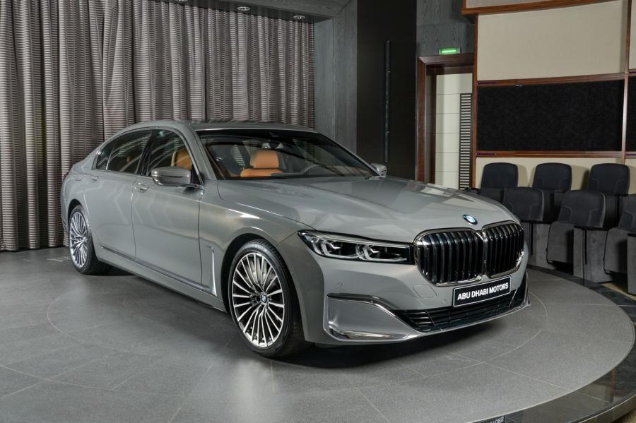  BMW 730Li Bernina Grey by Abu Dhabi Motors (G12) 2019 года  (фото 1 из 10)